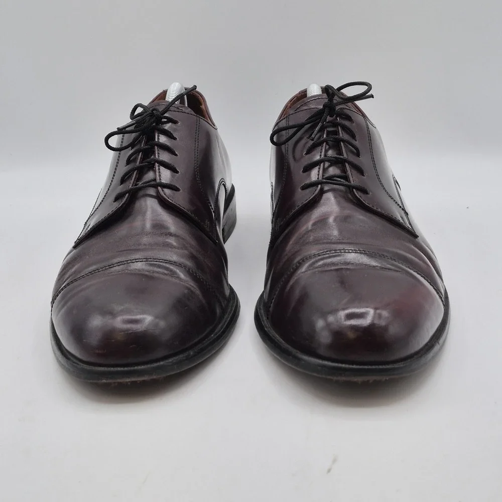 Bostonian Shoes Mens Size 12 Brown Leather Cap Toe Oxford Dress‎ Classics 20398